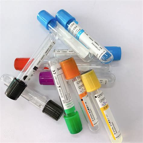 phlebotomy blood test tubes